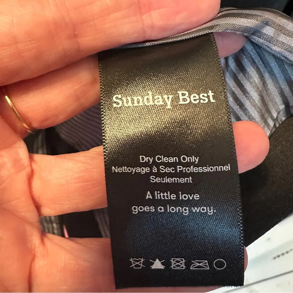 Sundays Best Artizia 2 button Gray Wool Blend‎ Scholar Blazer Size 8 Preppy - Picture 5 of 16